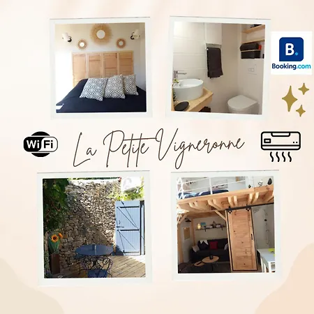 Villa La Petite Vigneronne - Clim - Calme Aigues-Vives  Exterior foto